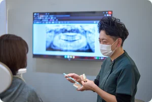 歯周治療の様子