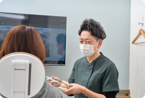 問診・カウンセリングの様子